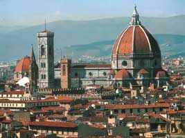 Firenze - Panorama da Piazza Michelangelo